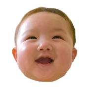 Various expression of baby