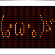 kaomoji [Electric bulletin board style]
