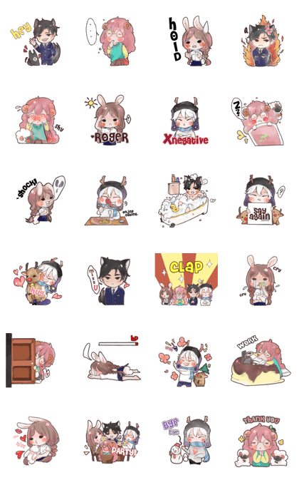 Mini Bun-Chan and Friends