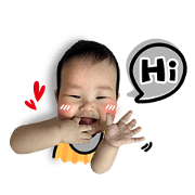 BOBO is a happy baby