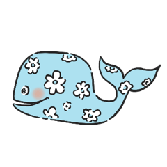 Lahaina flower whale