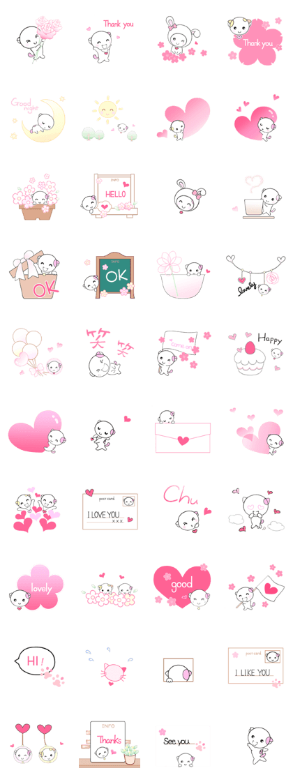 Lucky Cat & Smiles 6 love