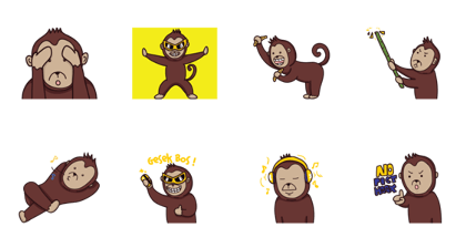 Bana The Monkey : Go Crazy !