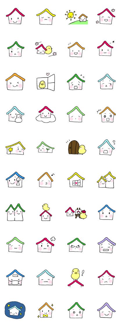colorful house