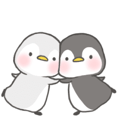 白ペンギンの幸せスタンプ③あまえんぼ - LINE スタンプ | LINE STORE