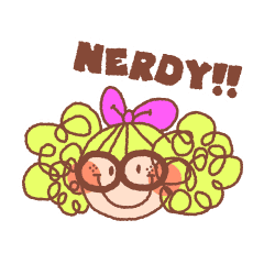 Nerdy #39 s Cute Slang Stickers LINE stickers LINE STORE