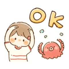 だいすきなきみへ3 夏 女の子 Line スタンプ Line Store だいすきなきみへ3 夏 女の子 Line スタンプ Line Store