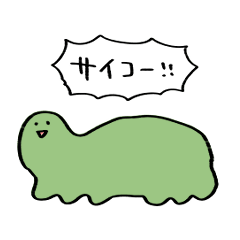 Compliment Sticker of various creatures