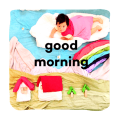 かわいい赤ちゃんのねんねdeアート Line スタンプ Line Store