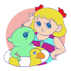 Onikko&Rumiko's Sticker