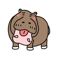 Brown Hippopotamus of Happiness (new)