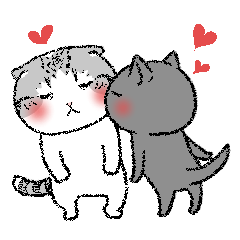 Cats in love(jim&lily)