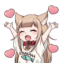 うちのねこが女の子でかわいい きなこ Line スタンプ Line Store うちのねこが女の子でかわいい きなこ Line スタンプ Line Store