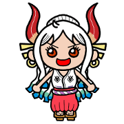 ONE PIECE Cute YAMATO sticker