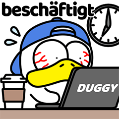 Cute duck Duggy 2(German)