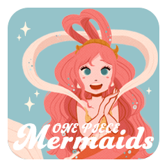 ONE PIECE Mermaids Sticker