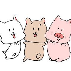 Yuruyuru Aori cute animal sticker
