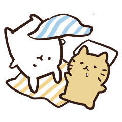 うさぎとねこすけ バブ Line スタンプ Line Store