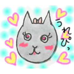 Yukino's cat stickers 2