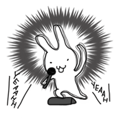 Zume's funny bunny for music lovers