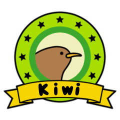 Kiwi Bird Daily Stickers[EN]
