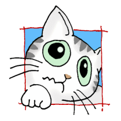 Cat sticker [Chibi]