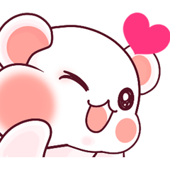 ugoku! LOVE KUMA momoiro honey parfait.