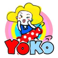 yoko's sticker0014