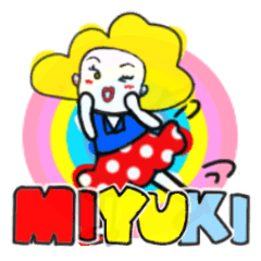 miyuki's sticker0014