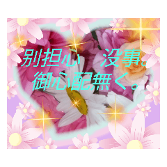中国語　日本語　花