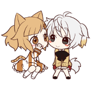 Lady and Lily -Precocious Cat and Dog-