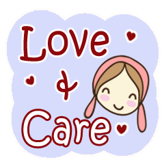 Pink Hat V- Love & Care