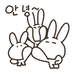 Chewy rabbit group (ver. kor)