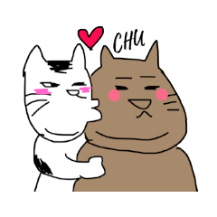 fat cat name is mi-ya ~love~