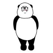 Dadada panda stickers 6th