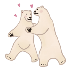 The polar bear couple