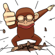 Moving Monkey (Animated)