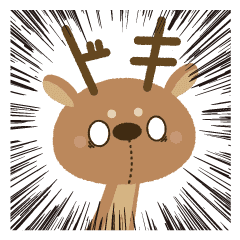 Nara TV Character "Doki chan" Part2 – LINE stickers | LINE STORE