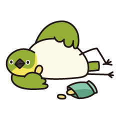 Lazy bird - Japanese White-eye