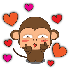 Ling Aromdee : Happy monkey dukdik