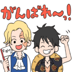 ONE PIECE cute cute sticker