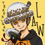 ONE PIECE stickers [LAW]