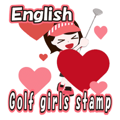 ゴルフで英語な日常 動く可愛い女の子 Line スタンプ Line Store ゴルフで英語な日常 動く可愛い女の子 Line スタンプ Line Store