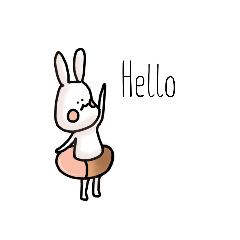 Foodie rabbit #1