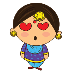 かわいい女性 Line スタンプ Line Store