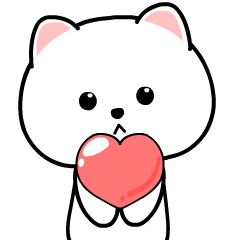 White cat : Animated