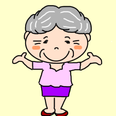A little leisurely grandma [summer]