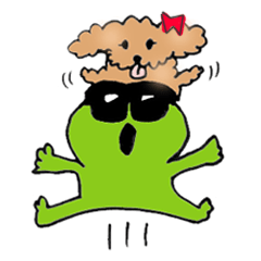 Sunglasses Frog TOPPY & Chibi 10.