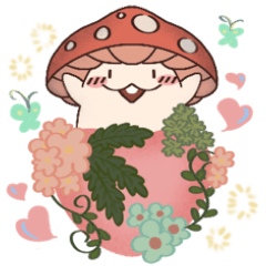 A little mushroom who care of you
