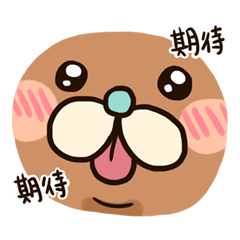 Popo Bear & Mei Bunny(daily expressions)